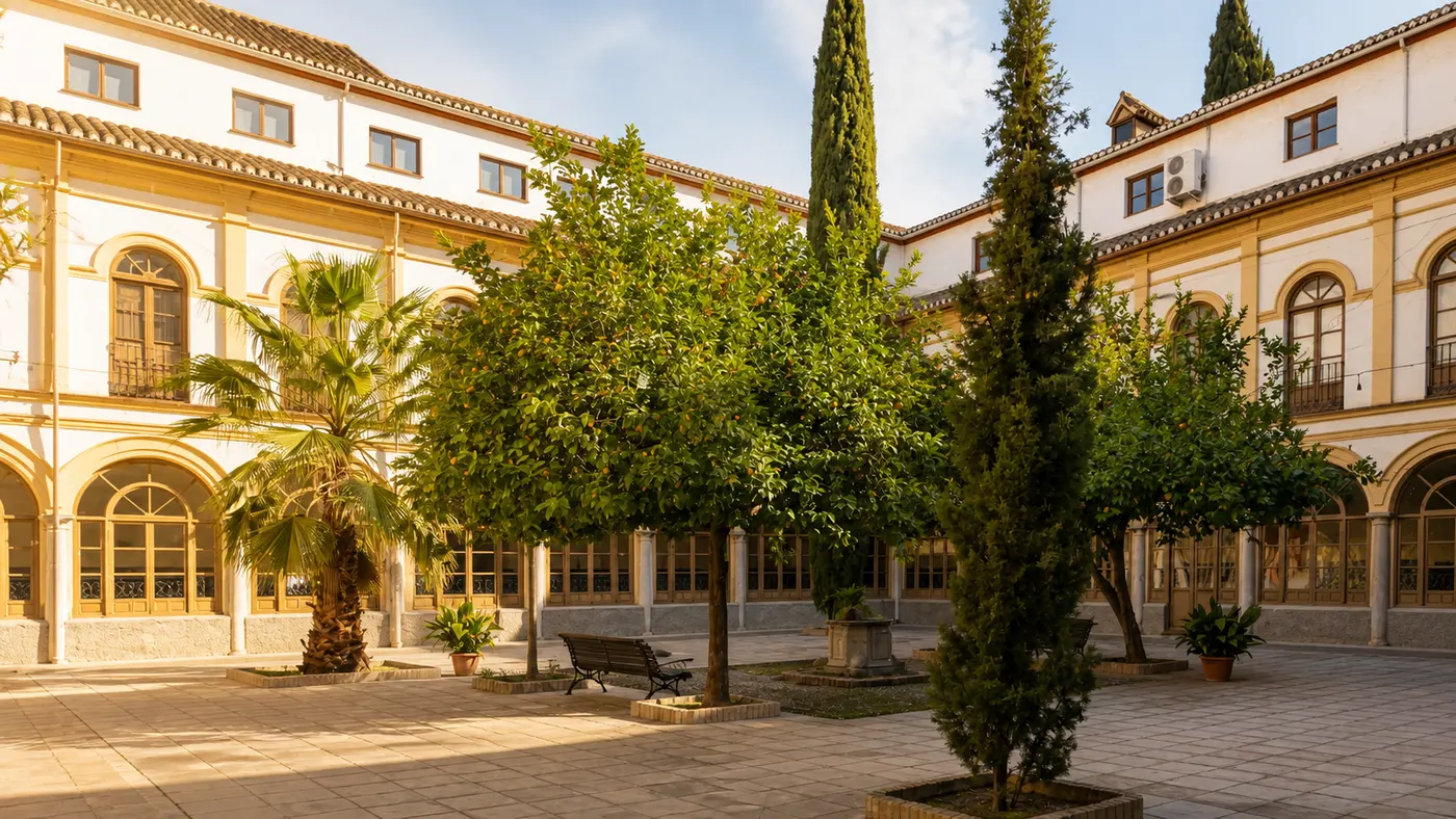 Exterior o estancia de Hotel Macià Monasterio de los Basilios